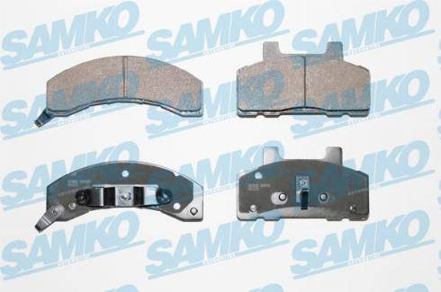 Samko 5SP460 - Brake Pad Set, disc brake car-mod.net