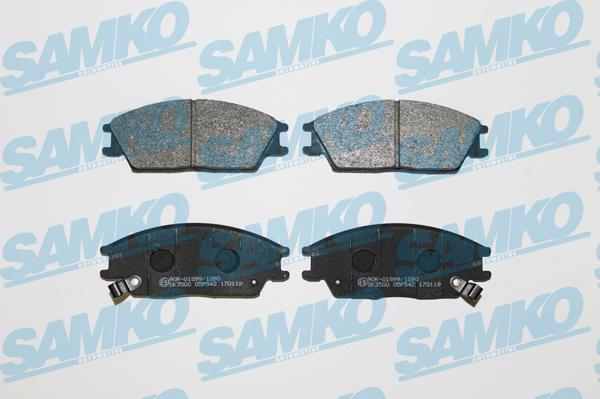 Samko 5SP542 - Brake Pad Set, disc brake car-mod.net