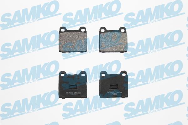 Samko 5SP659 - Brake Pad Set, disc brake car-mod.net