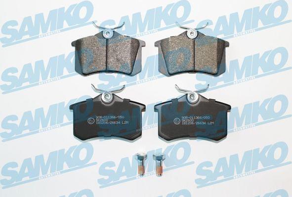 Samko 5SP634 - Brake Pad Set, disc brake car-mod.net
