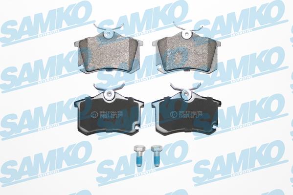 Samko 5SP1508 - Brake Pad Set, disc brake car-mod.net