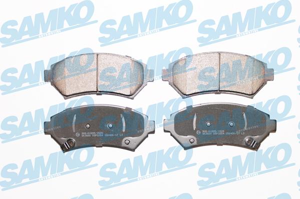 Samko 5SP1054 - Brake Pad Set, disc brake car-mod.net