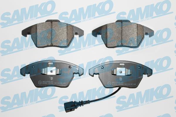 Samko 5SP866 - Brake Pad Set, disc brake car-mod.net