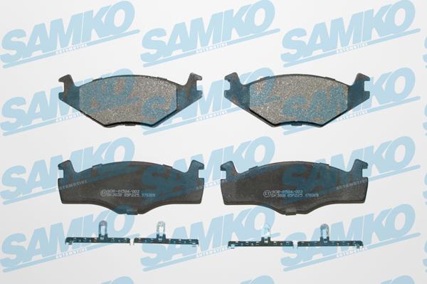 Samko 5SP225 - Brake Pad Set, disc brake car-mod.net