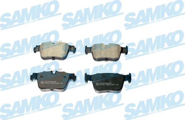 Samko 5SP2264 - Brake Pad Set, disc brake car-mod.net