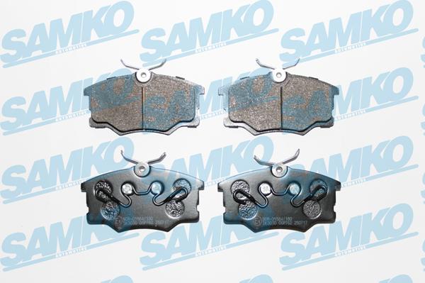 Samko 5SP762 - Brake Pad Set, disc brake car-mod.net