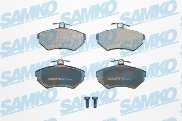 Samko 5SP718 - Brake Pad Set, disc brake car-mod.net