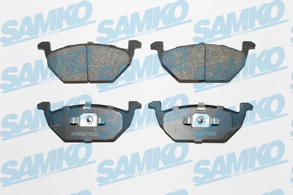 Samko 5SP730 - Brake Pad Set, disc brake car-mod.net