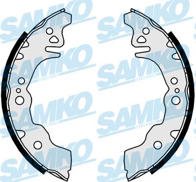 Samko 89650 - Drum Brake Shoe Set car-mod.net
