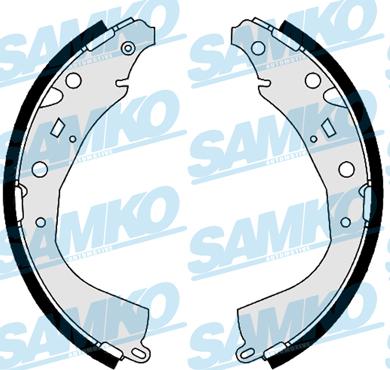 Samko 89600 - Drum Brake Shoe Set car-mod.net