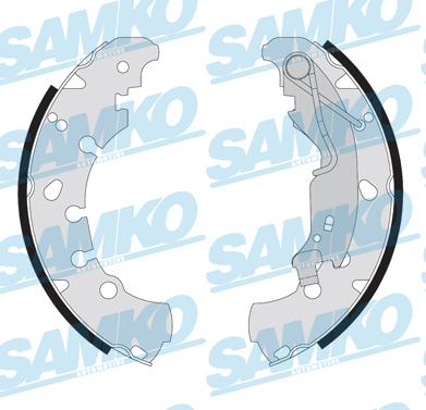 Samko 89090 - Drum Brake Shoe Set car-mod.net