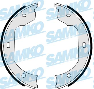 Samko 89110 - Drum Brake Shoe Set car-mod.net