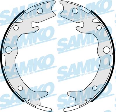 Samko 89790 - Drum Brake Shoe Set car-mod.net