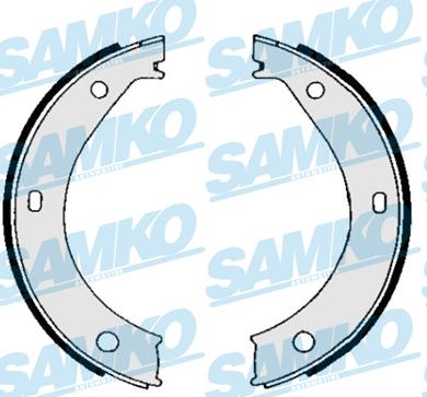 Samko 84690 - Drum Brake Shoe Set car-mod.net