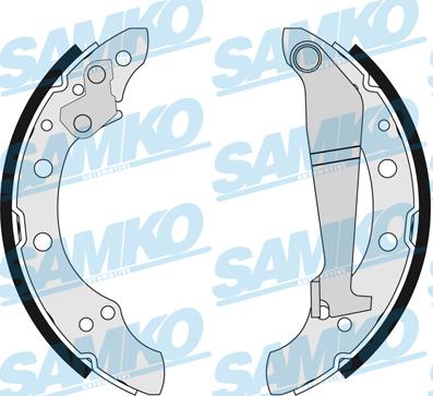 Samko 84100 - Drum Brake Shoe Set car-mod.net