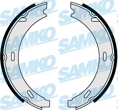 Samko 84730 - Drum Brake Shoe Set car-mod.net