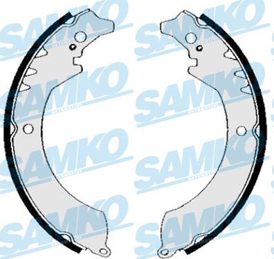 Samko 85230 - Drum Brake Shoe Set car-mod.net