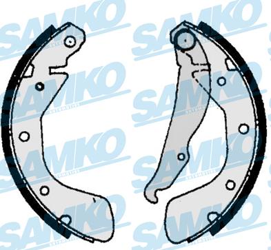 Samko 86800 - Drum Brake Shoe Set car-mod.net