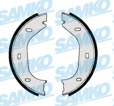 Samko 80010 - Drum Brake Shoe Set car-mod.net