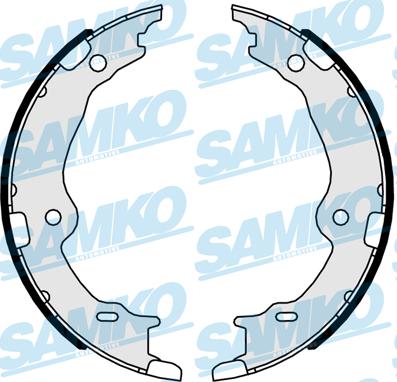 Samko 81067 - Drum Brake Shoe Set car-mod.net