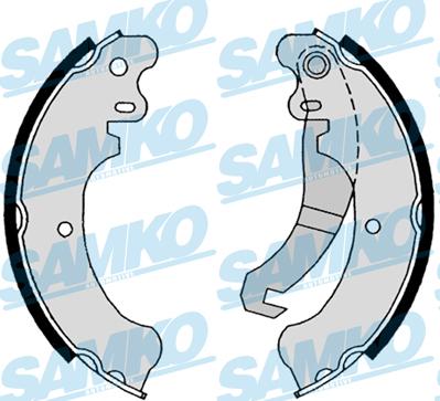 Samko 88570 - Drum Brake Shoe Set car-mod.net