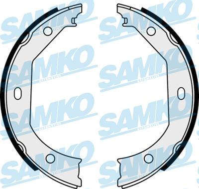 Samko 88090 - Brake Shoe Set, parking brake car-mod.net