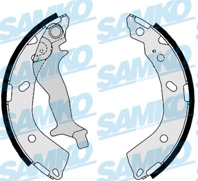 Samko 88760 - Drum Brake Shoe Set car-mod.net