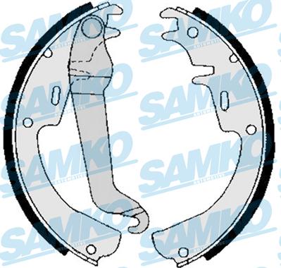 Samko 82540 - Drum Brake Shoe Set car-mod.net
