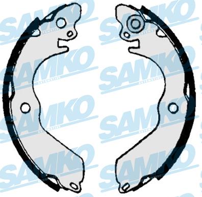 Samko 87020 - Drum Brake Shoe Set car-mod.net