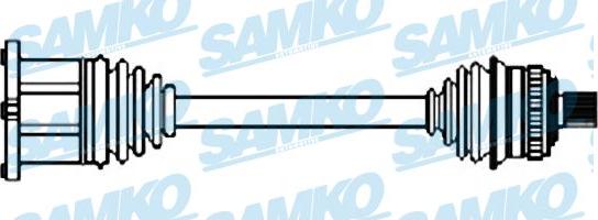 Samko DS52629 - Drive Shaft car-mod.net