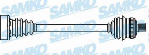Samko DS52634 - Drive Shaft car-mod.net