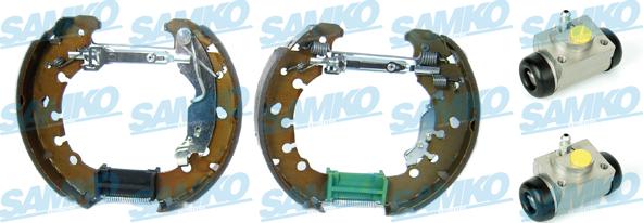 Samko KEG622 - Drum Brake Shoe Set car-mod.net