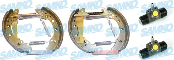 Samko KEG007 - Drum Brake Shoe Set car-mod.net