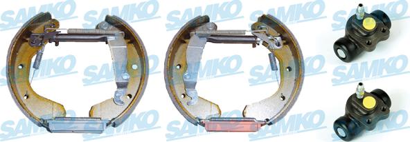 Samko KEG071 - Drum Brake Shoe Set car-mod.net