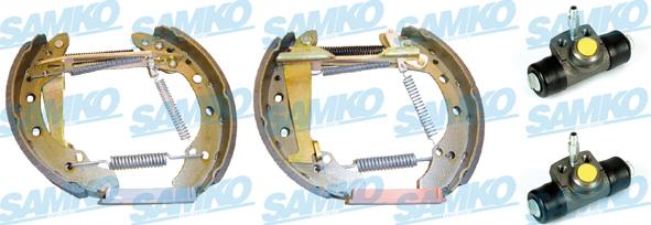 Samko KEG125 - Drum Brake Shoe Set car-mod.net