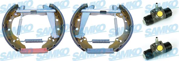 Samko KEG326 - Drum Brake Shoe Set car-mod.net
