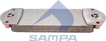Sampa 045.334 - Oil Cooler, manual transmission car-mod.net