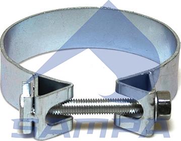 Sampa 040.457 - Pipe Connector, exhaust system car-mod.net