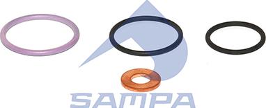 Sampa 040.668 - Seal Kit, injector nozzle car-mod.net