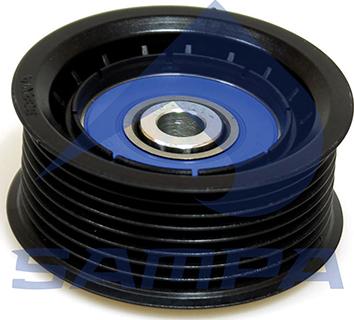 Sampa 040.204 - Pulley, v-ribbed belt car-mod.net