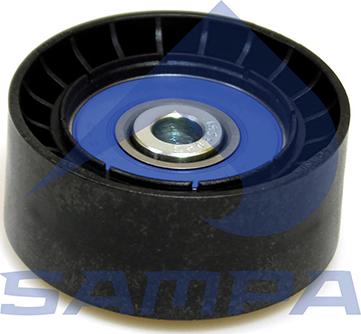 Sampa 040.205 - Pulley, v-ribbed belt car-mod.net