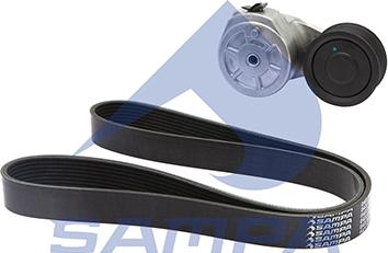 Sampa 040.714 - V-Ribbed Belt Set car-mod.net