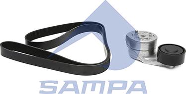 Sampa 040.715 - V-Ribbed Belt Set car-mod.net