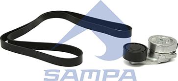 Sampa 040.718 - V-Ribbed Belt Set car-mod.net