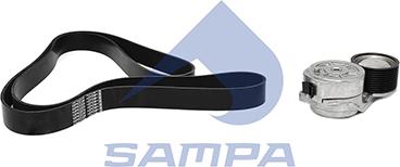 Sampa 040.720 - V-Ribbed Belt Set car-mod.net