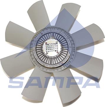 Sampa 041.404 - Fan, radiator car-mod.net