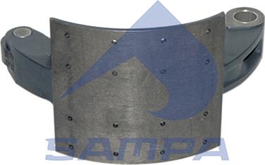 Sampa 041.017 - Brake Shoe, Drum brakes car-mod.net