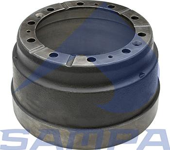 Sampa 041.084 - Brake Drum car-mod.net