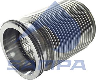 Sampa 041.039 - Flex Hose, exhaust system car-mod.net