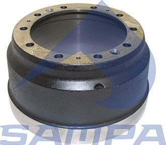 Sampa 041.076 - Brake Drum car-mod.net